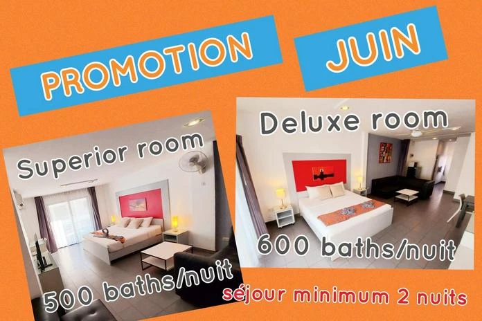 Promotion on the rooms of Garden Guest House Pattaya during the month of June Promotion on the rooms of Garden Guest House Pattaya during the month of June